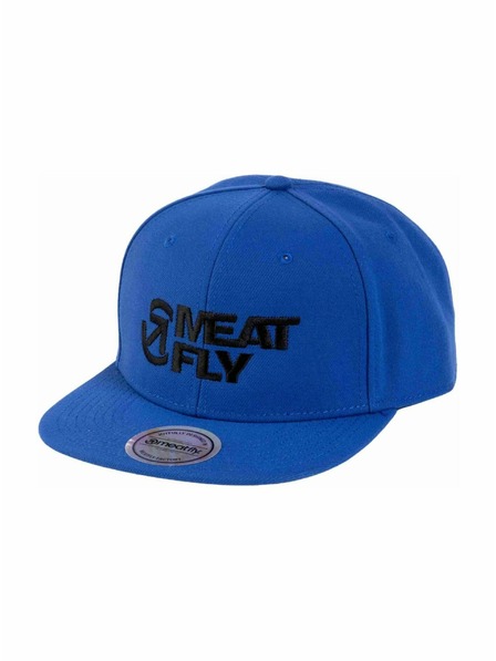 Meatfly Meatfly kšiltovka Ness Snapback Blue / Black Revital | Černá | Velikost