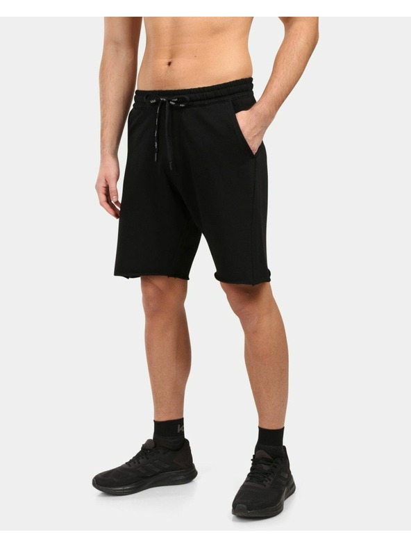 Kilpi Pánské bavlněné kraťasy Kilpi TUSCON-M Černá