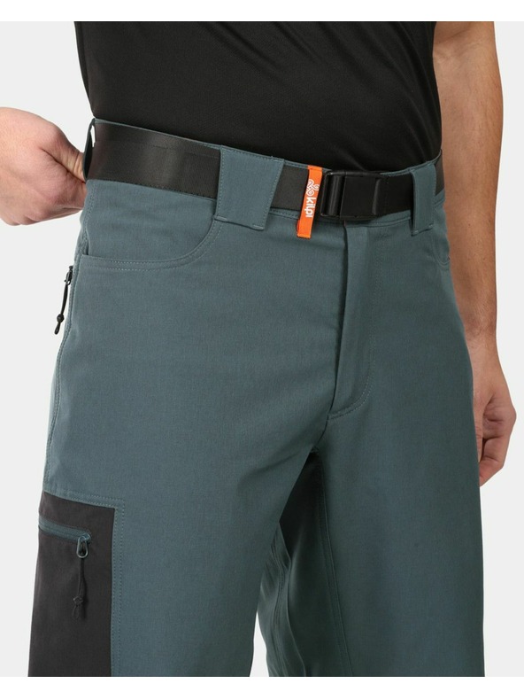 Kilpi Pánské outdoorové kraťasy Kilpi NAVIA-M Tmavě zelená