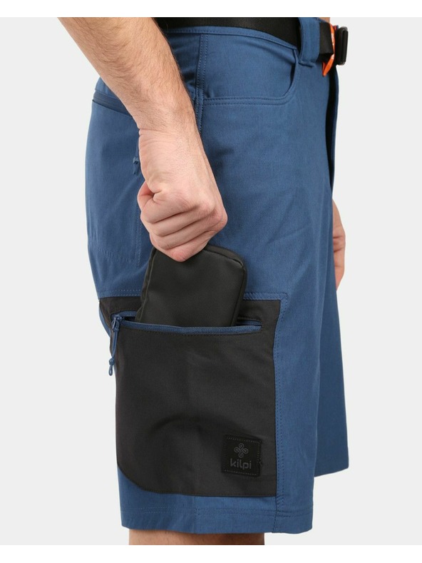 Kilpi Pánské outdoorové kraťasy Kilpi NAVIA-M Tmavě modrá