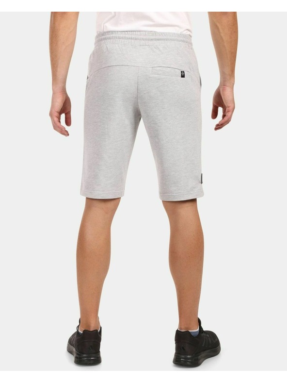 Kilpi Pánské bavlněné kraťasy Kilpi TUSCON-M Světle šedá