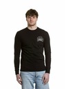 Meatfly Meatfly pánské tričko s dlouhým rukávem Judgement 30 Black