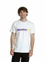 Meatfly Meatfly pánské tričko Logex Lilac / White
