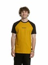 Meatfly Meatfly pánské tričko Ozzy Raglan Mustard / Black