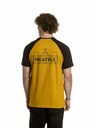 Meatfly Meatfly pánské tričko Ozzy Raglan Mustard / Black