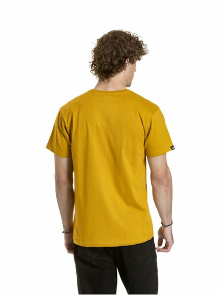 Meatfly Meatfly pánské tričko MF Logo Mustard