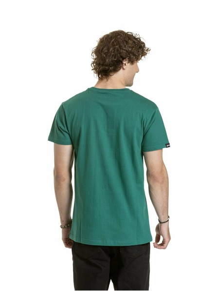 Meatfly Meatfly pánské tričko MF Logo Forest Green