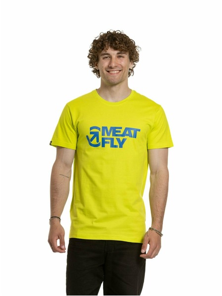 Meatfly Meatfly pánské tričko Revital Safety Yellow