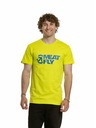 Meatfly Meatfly pánské tričko Revital Safety Yellow