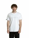 Meatfly Meatfly pánské tričko Striped Logo White | Bílá