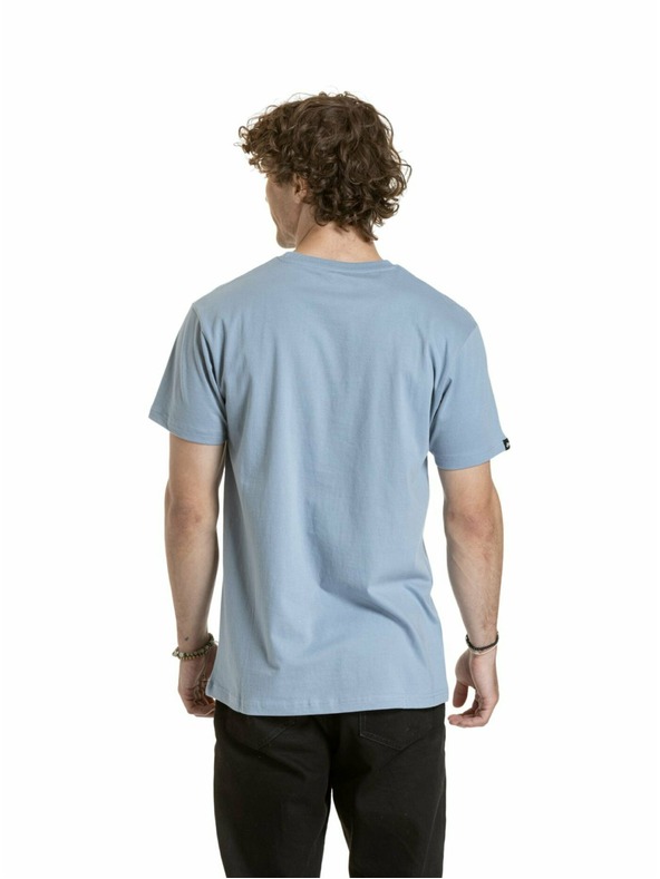 Meatfly Meatfly pánské tričko Joe Stonewash | Šedá