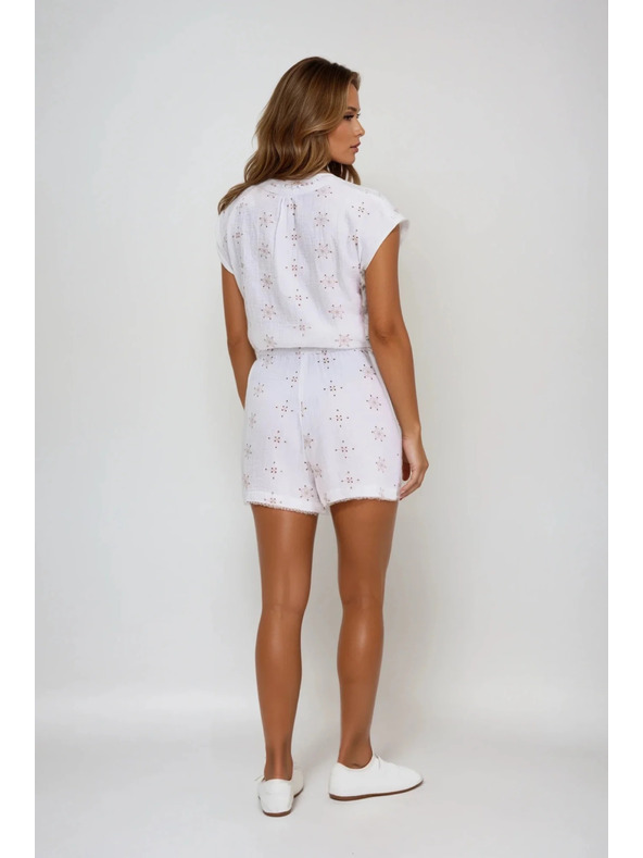 Moodo Dámské kraťasy Moodo - bílé