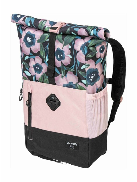 Meatfly Meatfly batoh Holler Pink Flowers 28 L | Růžová | Objem 28 L