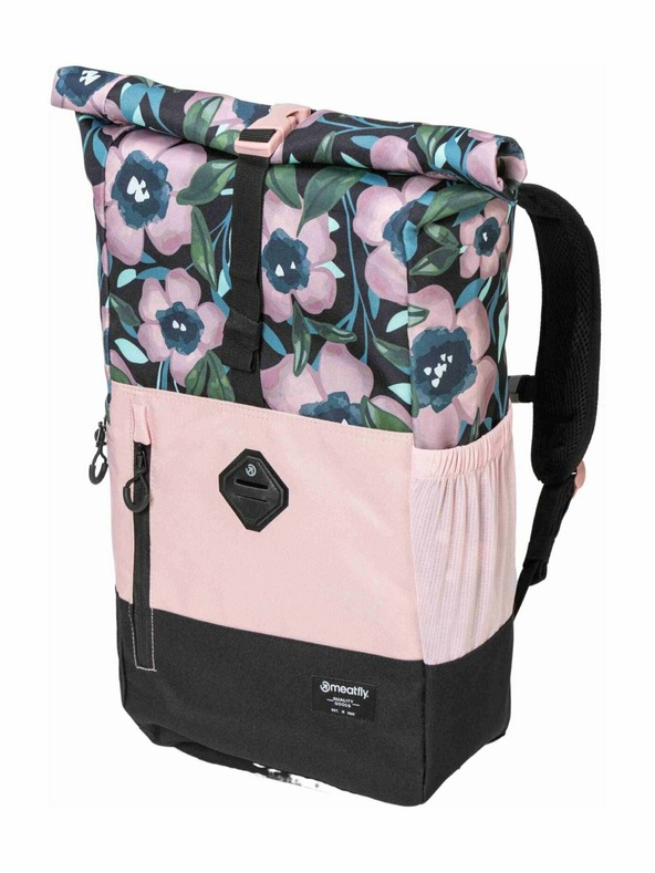 Meatfly Meatfly batoh Holler Pink Flowers 28 L | Růžová | Objem 28 L
