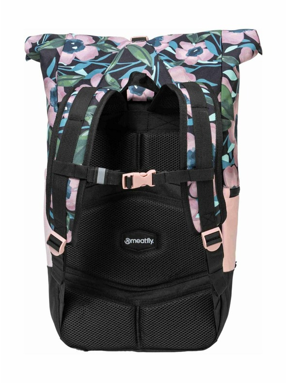 Meatfly Meatfly batoh Holler Pink Flowers 28 L | Růžová | Objem 28 L