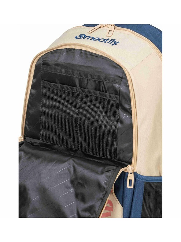 Meatfly Meatfly batoh Basejumper Beige / Sea 22 L + PENÁL | Písková | Objem 22 L