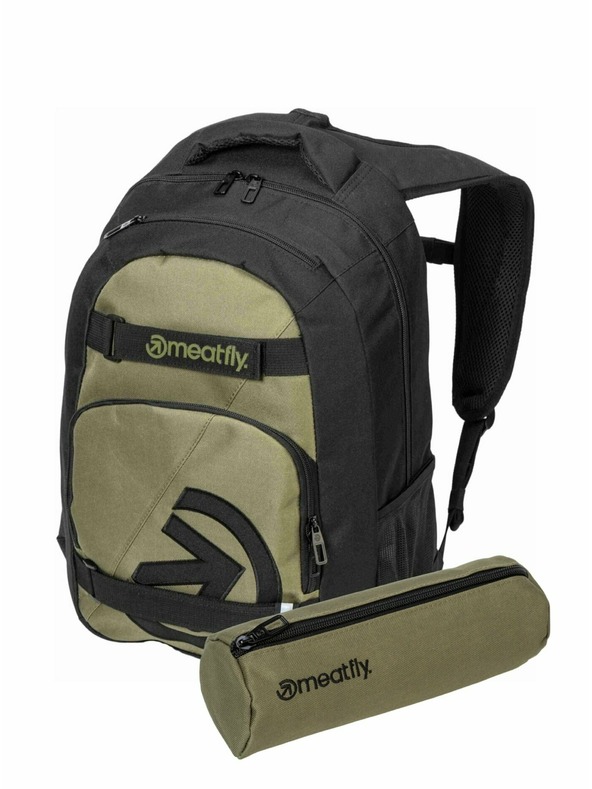 Meatfly Meatfly batoh Exile Olivine 24 L + PENÁL | Zelená | Objem 24 L