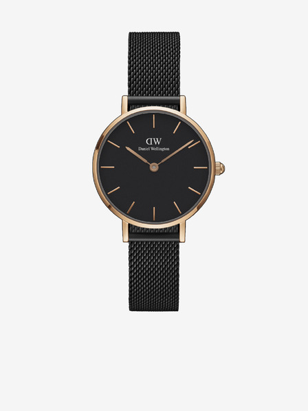 Daniel Wellington Černé dámské hodinky Daniel Wellington Petite