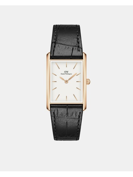 Daniel Wellington Dámské hodinky Daniel Wellington Bound Black Crocodile Rose Gold DW00100698