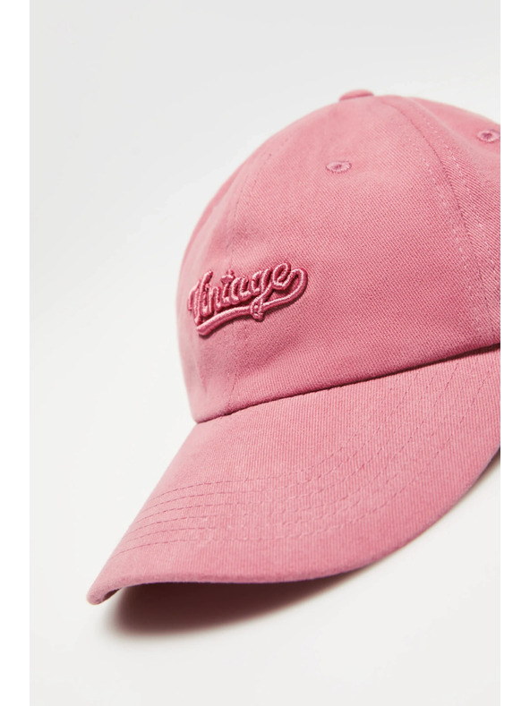 Moodo Růžová bavlněná kšiltovka
