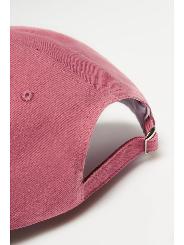 Moodo Růžová bavlněná kšiltovka