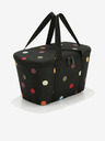 Reisenthel Černá chladící puntíkovaná nákupní taška Reisenthel Coolerbag XS