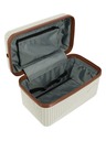 Travelite Kosmetický kufřík Travelite Bali Beautycase White/cognac