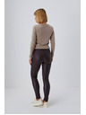 Moodo Fitted wax trousers Moodo