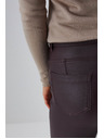 Moodo Fitted wax trousers Moodo