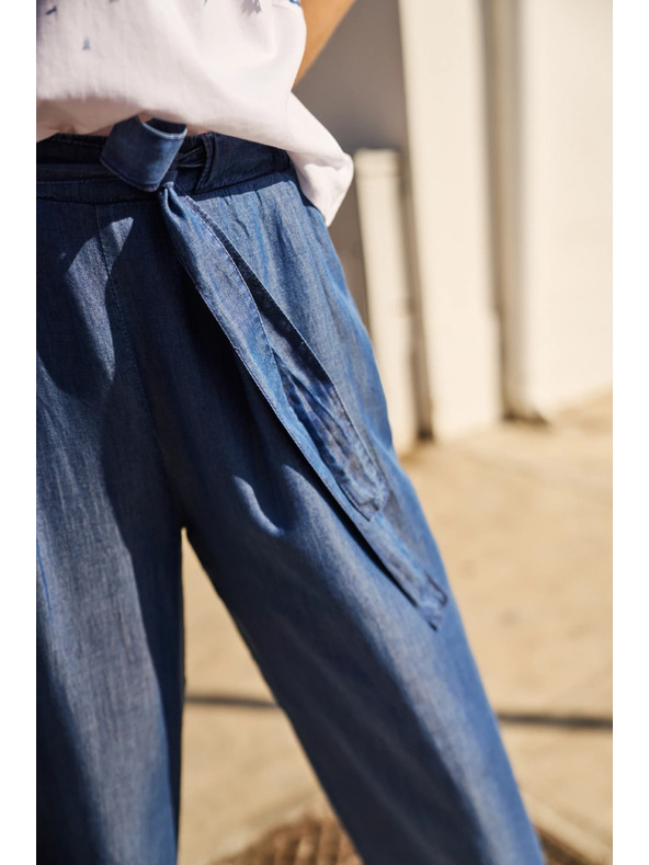 Moodo Dámské kalhoty Moodo - modré