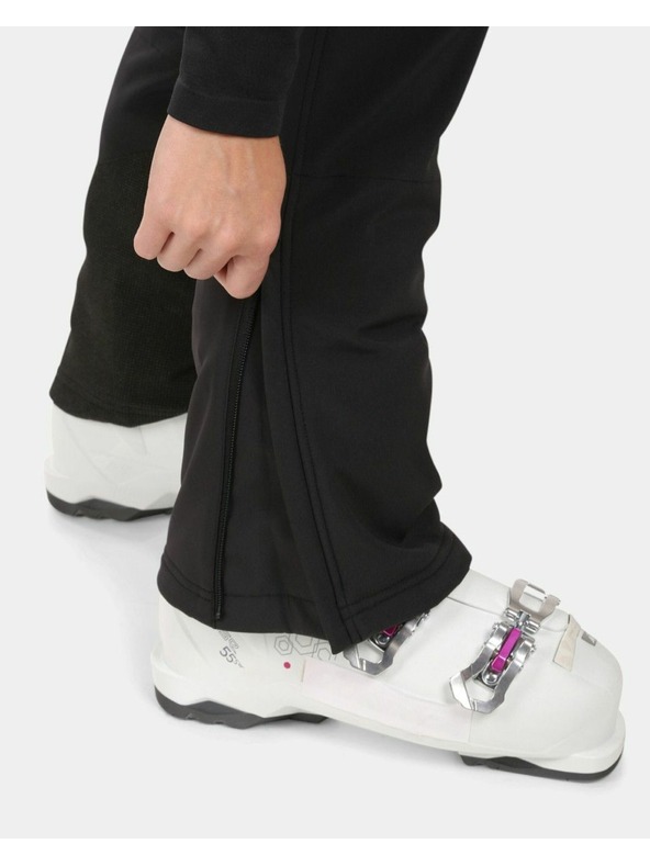 Kilpi Dámské softshellové lyžařské kalhoty Kilpi RHEA-W Černá