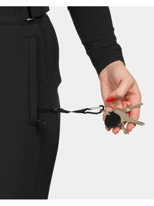 Kilpi Dámské softshellové lyžařské kalhoty Kilpi RHEA-W Černá