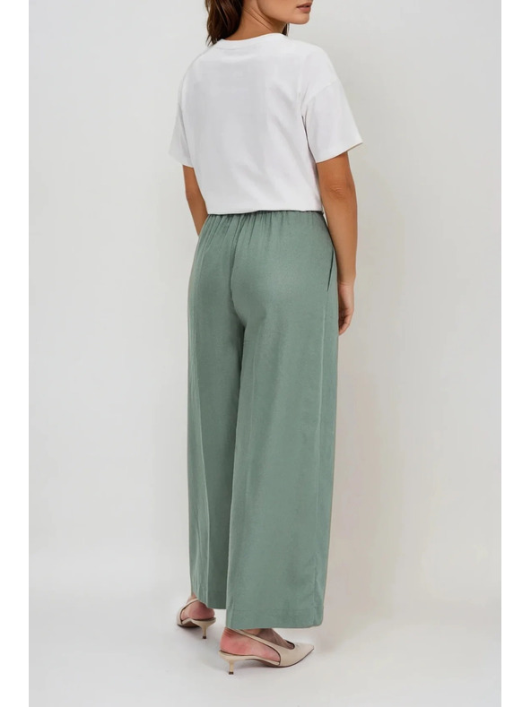 Moodo Dámské kalhoty Moodo - zelené