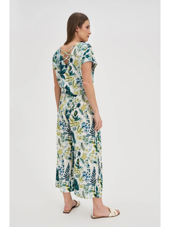 Moodo Dámské vzorované kalhoty Moodo