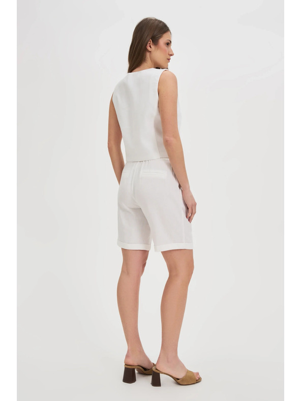 Moodo Dámské kraťasy Moodo - bílé
