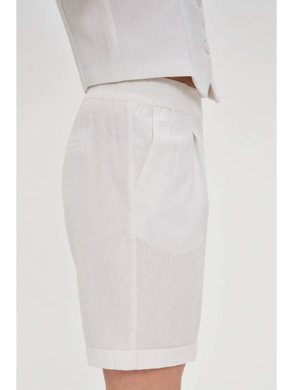 Moodo Dámské kraťasy Moodo - bílé