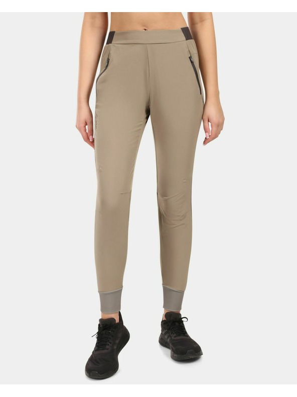Kilpi Dámské běžecké kalhoty Kilpi HEYES-W Khaki