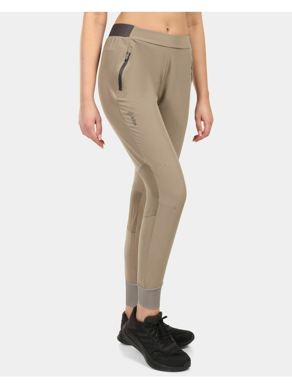 Kilpi Dámské běžecké kalhoty Kilpi HEYES-W Khaki