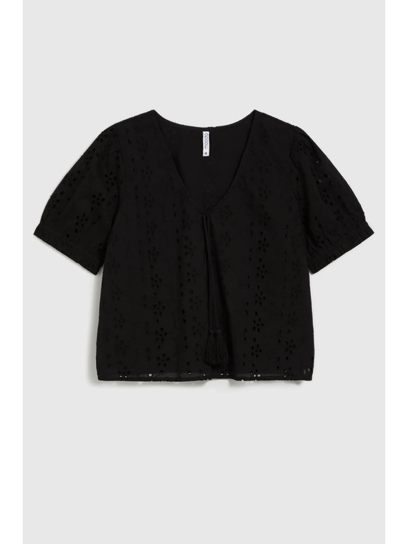 Moodo Černá dámská košile madeira