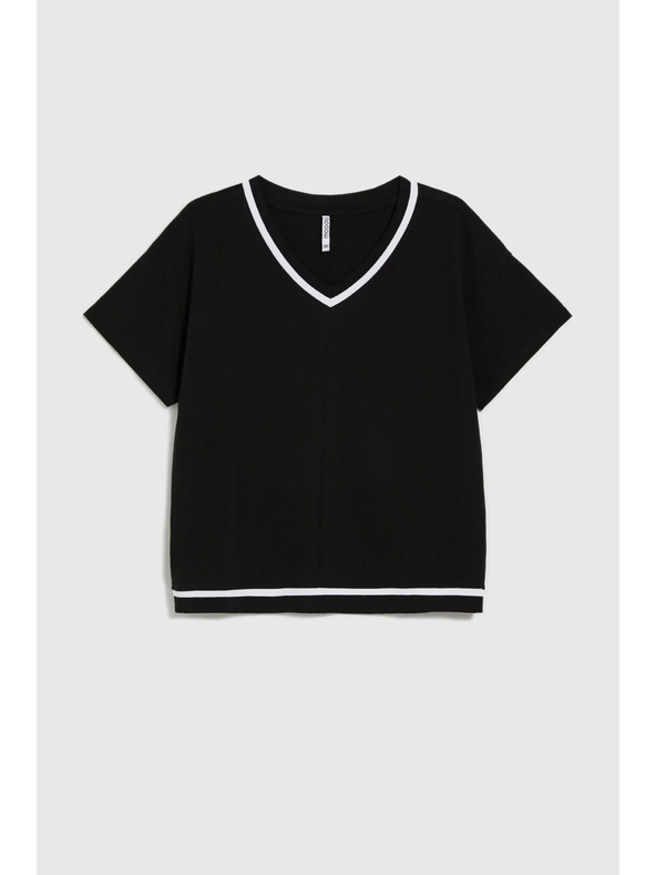 Moodo Dámské tričko Moodo – černé