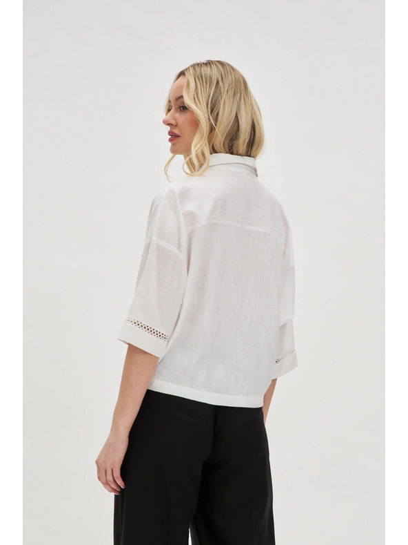 Moodo Dámský top Moodo - bílý