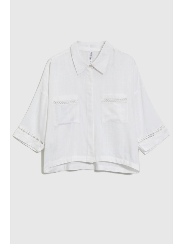 Moodo Dámský top Moodo - bílý