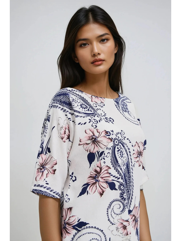 Moodo Dámský top Moodo - bílý