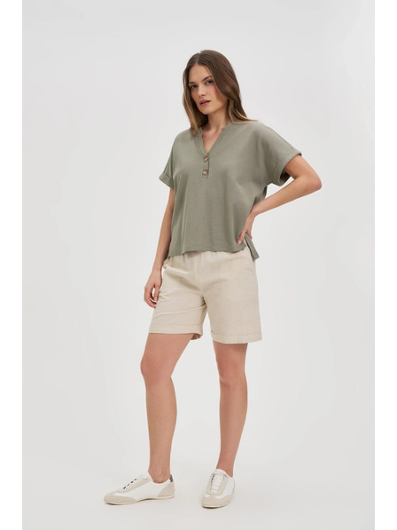 Moodo Khaki volný top