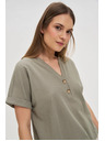 Moodo Khaki volný top