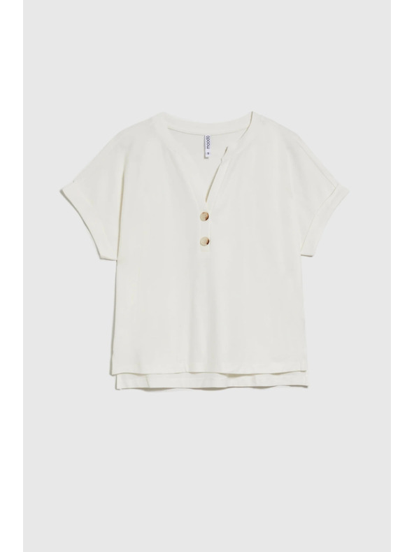 Moodo Bílý volný top