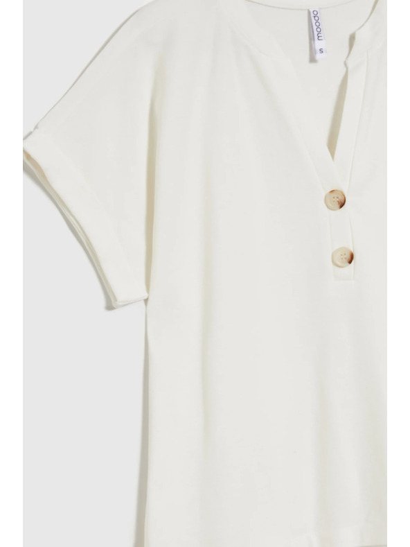 Moodo Bílý volný top