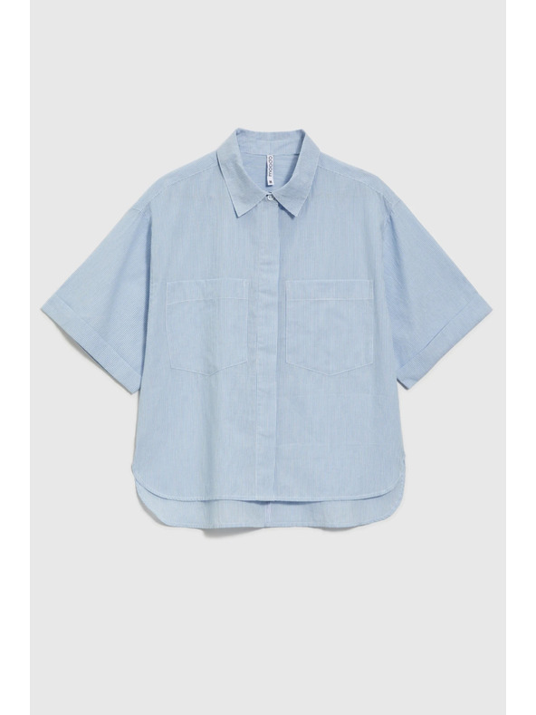 Moodo Dámská světle modrá košile