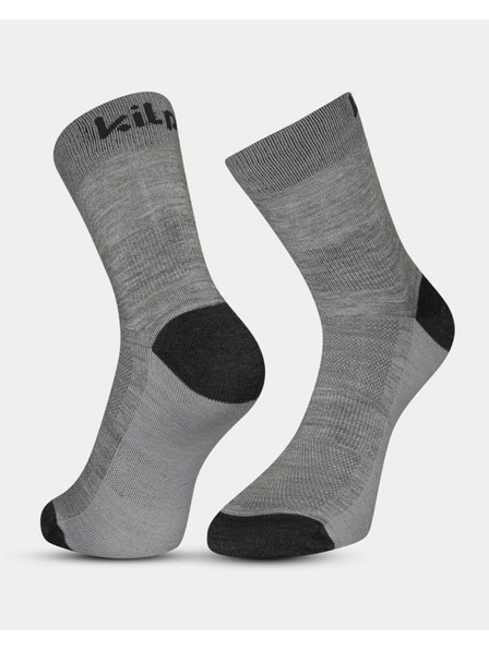 Kilpi Outdoorové ponožky s merino vlnou Kilpi LIRIN-U Světle šedá