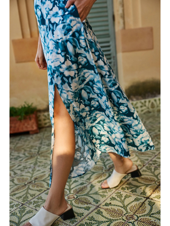 Moodo Dámská sukně s rozparkem Moodo